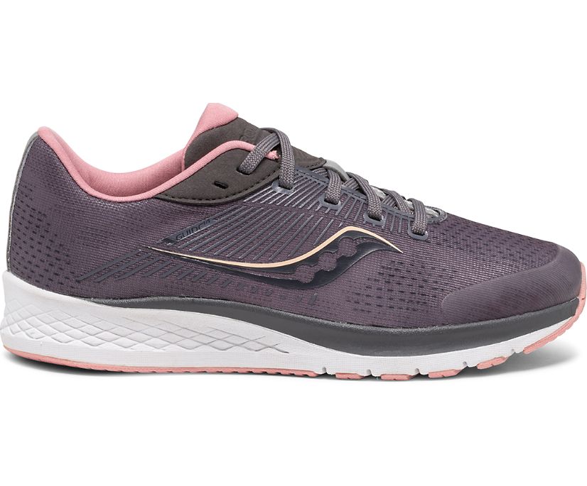 Saucony Guide 14 Sneakers Barn Rosa Grå | Sverige 513PJJ